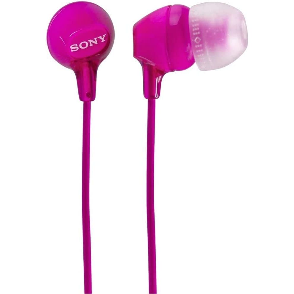 Sony MDR-EX15LP In-Ear Headphones - Pink - Gadcet.com